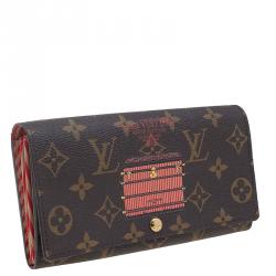 Louis Vuitton Limited Edition Monogram Canvas Inventeur Trunks & Lock Sarah Wallet