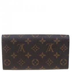 Louis Vuitton Limited Edition Monogram Canvas Inventeur Trunks & Lock Sarah Wallet