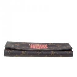Louis Vuitton Limited Edition Monogram Canvas Inventeur Trunks & Lock Sarah Wallet