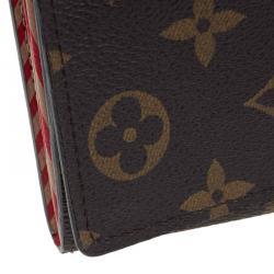 Louis Vuitton Limited Edition Monogram Canvas Inventeur Trunks & Lock Sarah Wallet