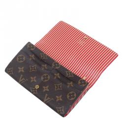 Louis Vuitton Limited Edition Monogram Canvas Inventeur Trunks & Lock Sarah Wallet