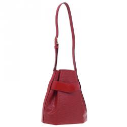مملوكة مسبقًا Louis Vuitton Red Epi Leather Satchel