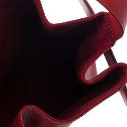 مملوكة مسبقًا Louis Vuitton Red Epi Leather Satchel