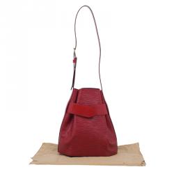 مملوكة مسبقًا Louis Vuitton Red Epi Leather Satchel