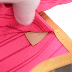 Pre Owned Louis Vuitton Monogram Canvas Limited Edition Stephen Sprouse Roses Neverfull MM