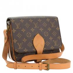 Louis Vuitton Monogram Canvas Cartouchiere MM Bag