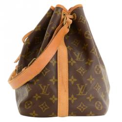 Pre Owned Louis Vuitton Monogram Canvas Petit Noe Bag
