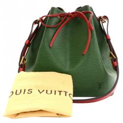 مملوكة مسبقًا حقيبة لوي فيتون بيتي نوى جلد أيبي ثنائية اللون