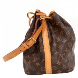 Pre Owned Louis Vuitton Monogram Canvas Petit Noe Bag