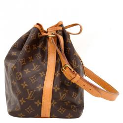 Pre Owned Louis Vuitton Monogram Canvas Petit Noe Bag