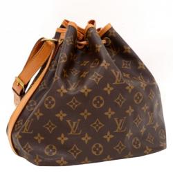 Pre Owned Louis Vuitton Monogram Canvas Petit Noe Bag