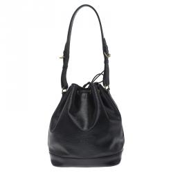 مملوكة مسبقًا Louis Vuitton Black Epi Leather Noe Bag