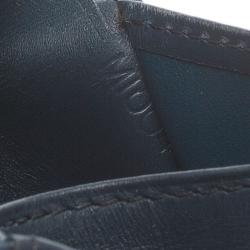 Louis Vuitton Metallic Blue Monogram Vernis French Purse