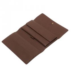 Pre Owned محفظة لوي فيتون كونتيننتال كانفاس مونوغرامي بقلاب