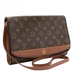 Pre Owned Louis Vuitton Monogram Canvas Vintage Pochette Bordeaux Bag