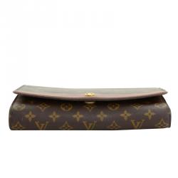 Pre Owned Louis Vuitton Monogram Canvas Vintage Pochette Bordeaux Bag