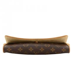 مملوكة مسبقًا حقيبة يد صغيرة لوي فيتون توين كانفاس مونوغرامي GM