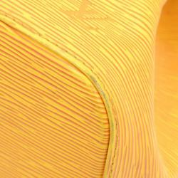 Pre Owned حقيبة لوي فيتون بيتي نيو جلد أيبي صفراء تاسيل