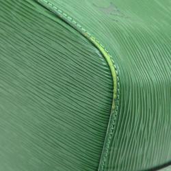 Pre Owned Louis Vuitton Borneo Green Epi Leather Petit Noe Bag