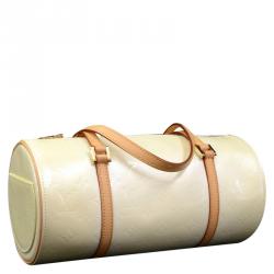 مملوكة مسبقًا Louis Vuitton Perle Monogram Vernis Bedford Bag