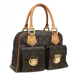 Pre Owned Louis Vuitton Monogram Canvas Manhattan PM Bag