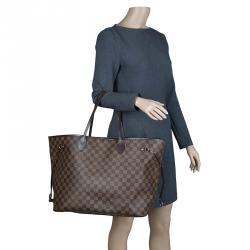 Louis Vuitton Damier Ebene Canvas Neverfull GM Bag