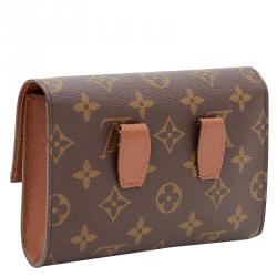 Pre Owned Louis Vuitton Monogram Canvas Clutch