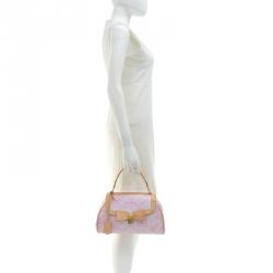Louis Vuitton Limited Edition Pink rouge cherry blossom Sac Retro