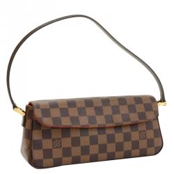 Pre Owned Louis Vuitton Damier Ebene Canvas Recoleta Bag