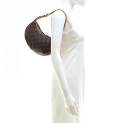 Pre Owned حقيبة كتف لوي فيتون كرواسون كانفاس مونوغرامي