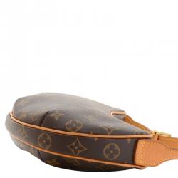 Pre Owned حقيبة كتف لوي فيتون كرواسون كانفاس مونوغرامي