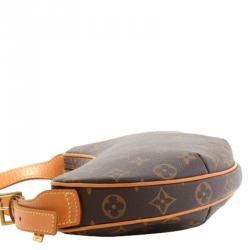 Pre Owned حقيبة كتف لوي فيتون كرواسون كانفاس مونوغرامي