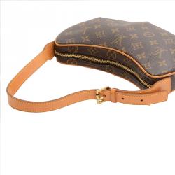 Pre Owned حقيبة كتف لوي فيتون كرواسون كانفاس مونوغرامي