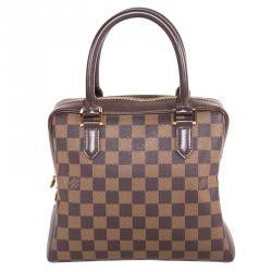 LOUIS VUITTON Damier Ebene Brera Brown HandBag - Final Call