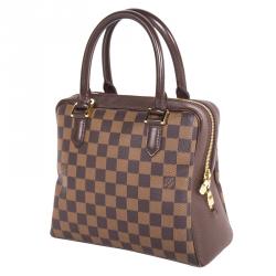 Pre Owned Louis Vuitton Damier Ebene Canvas Brera Bag