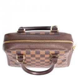 Pre Owned Louis Vuitton Damier Ebene Canvas Brera Bag