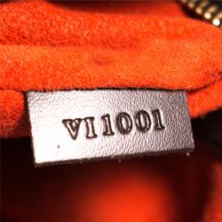 Pre Owned Louis Vuitton Damier Ebene Canvas Brera Bag