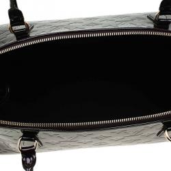 Pre Owned Louis Vuitton Amarante Monogram Vernis Sherwood GM Bag