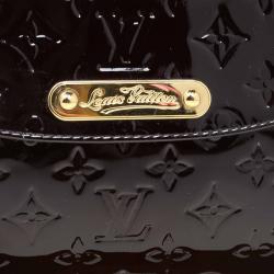 Pre Owned Louis Vuitton Amarante Monogram Vernis Rodeo Drive Bag