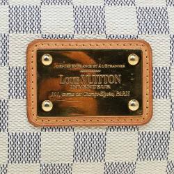 Pre Owned حقيبة يد صغيرة لوي فيتون إيفا كانفاس أزور دامييه 