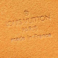 Pre Owned Louis Vuitton Blue Monogram Denim Pochette Clutch