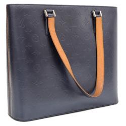 Pre Owned حقيبة لوي فيتون ويلوويد مات مونوغرامي زرقاء