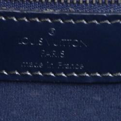 Pre Owned حقيبة لوي فيتون ويلوويد مات مونوغرامي زرقاء