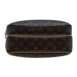 Pre Owned Louis Vuitton Monogram Canvas Reporter PM Bag