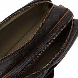 Pre Owned Louis Vuitton Monogram Canvas Reporter PM Bag