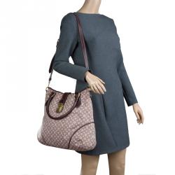 Pre Owned حقيبة لوي فيتون إيليغي كانفاس ايديال مونوغرامي سيبيا