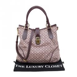 Pre Owned حقيبة لوي فيتون إيليغي كانفاس ايديال مونوغرامي سيبيا