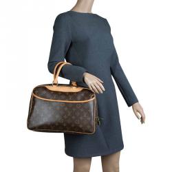Louis Vuitton Monogram Deauville Handbag Brown - $900 - From Ella