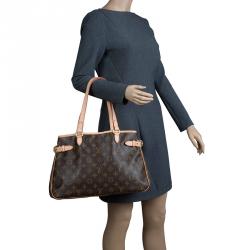 مملوكة مسبقًا Louis Vuitton Monogram Leather Batignolles Horizontal Bag