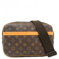 مملوكة مسبقًا حقيبة لوي فيتون ريبورتر كانفاس مونوغرامي PM